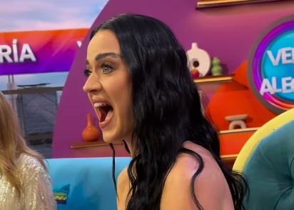 Katy Perry se emocionó con el performance de Venga la Alegría
