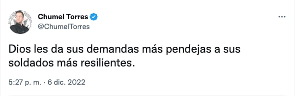 Chumel Torres le responde a Gloria Trevi “sus demandas más pendejas”