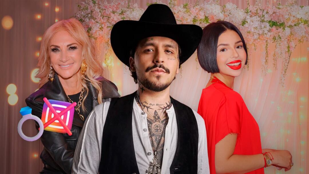 Christian Nodal invitó a Adela Micha a su boda por la iglesia con Ángela Aguilar, pero ya no se siguen en Instagram