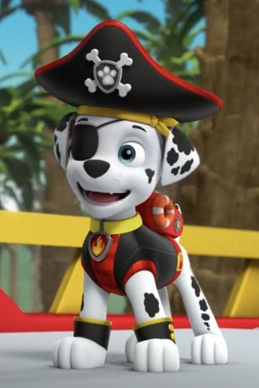 Marshall de Paw Patrol es un dálmata