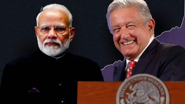 Narendra Modi y AMLO