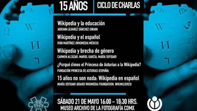 Wikipedia en español cumple 15 años