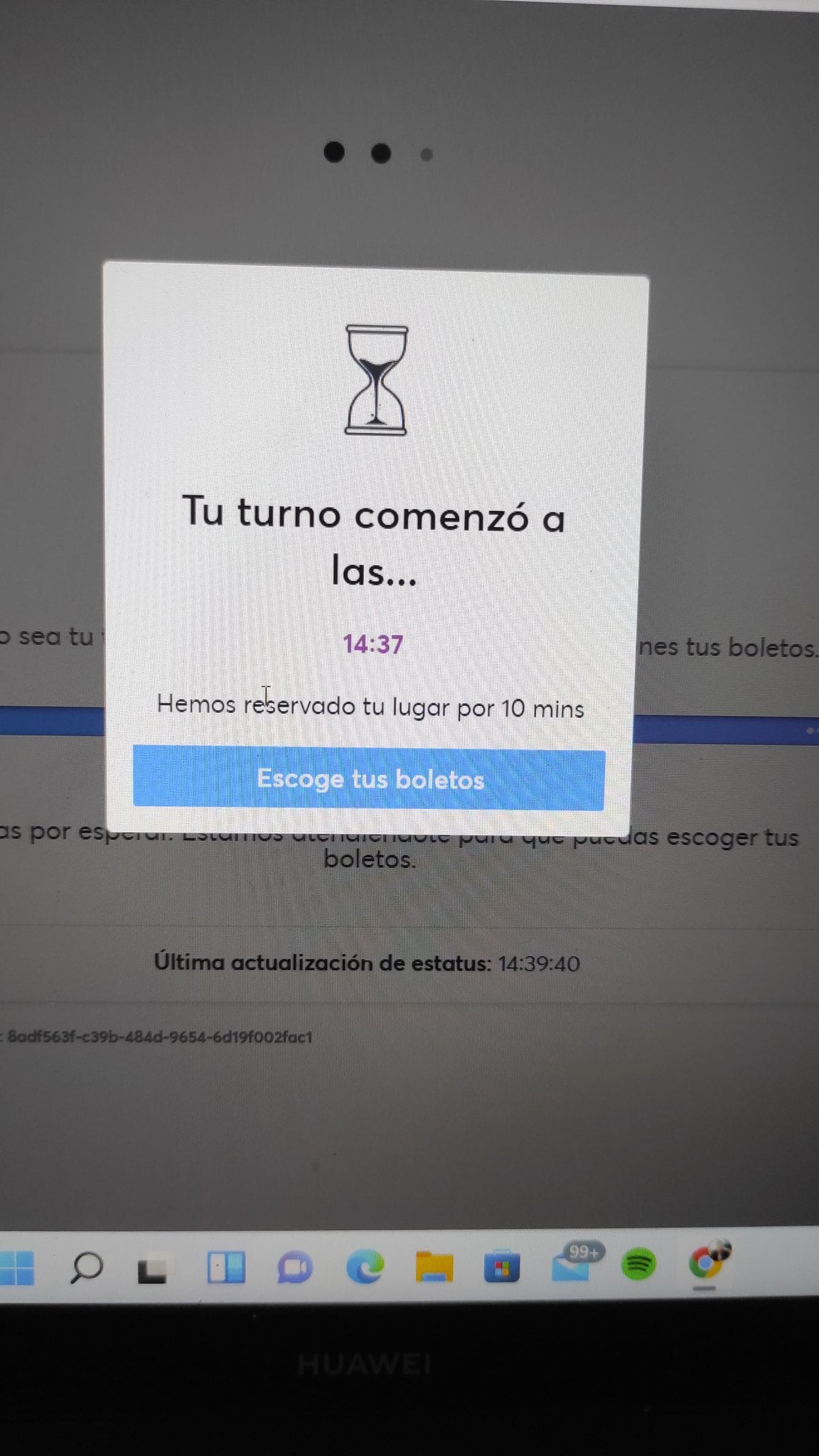 Fila virtual para los boletos de Bad Bunny