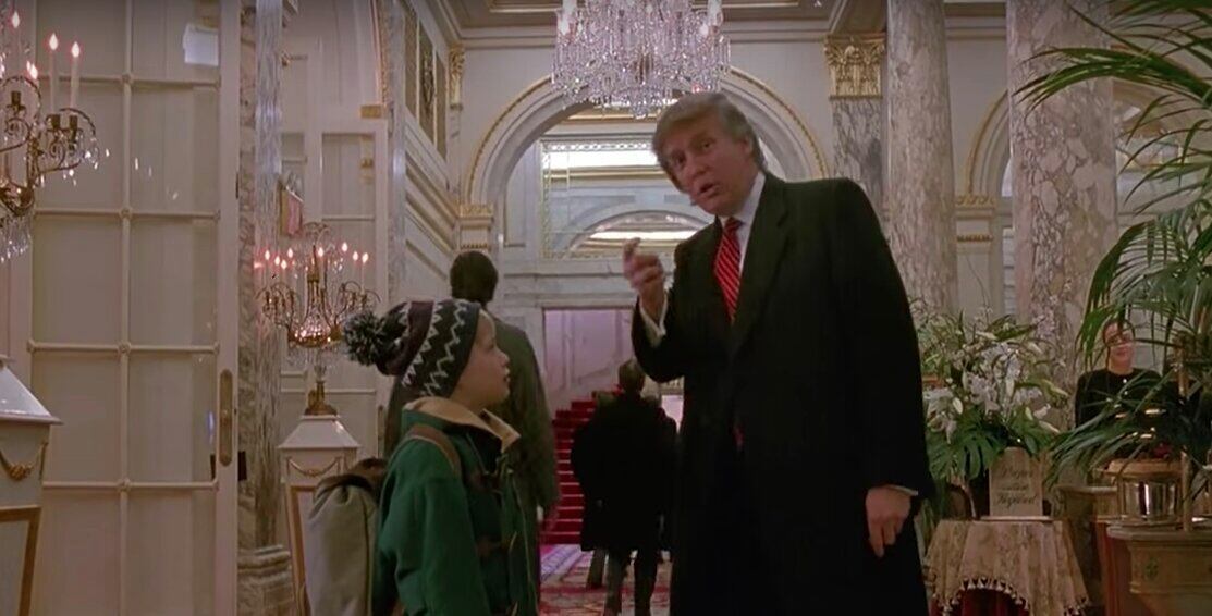 Cameo de Donald Trump en 'Mi pobre angelito'