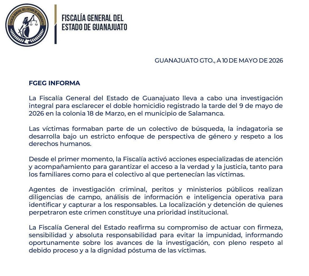 Madre e hija buscadoras fueron asesinadas en Guanajuato