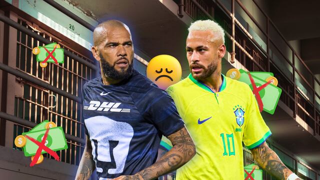 Dani Alves no logró reunir el dinero para pagar su fianza.