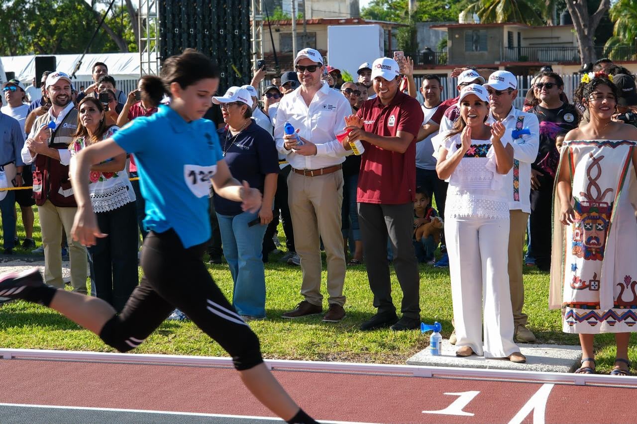 Mara Lezama fortalece el deporte con pista internacional y 172 mdp en infraestructura