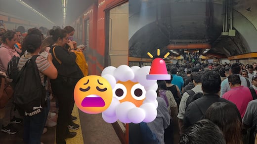 Línea 7 del Metro CDMX afectada por presencia de humo