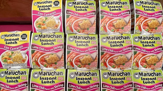 Profeco revisó las sopas Maruchan