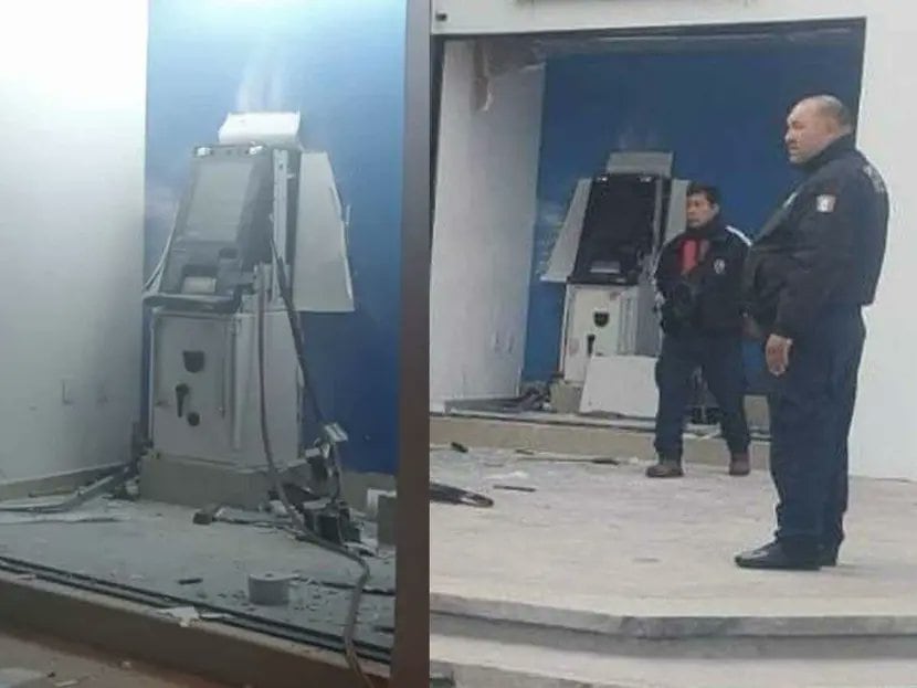 En menos de un día van dos ataques con explosivos a cajeros automáticos