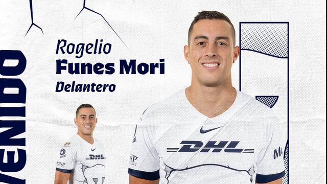 Rogelio Funes Mori en el Club Pumas