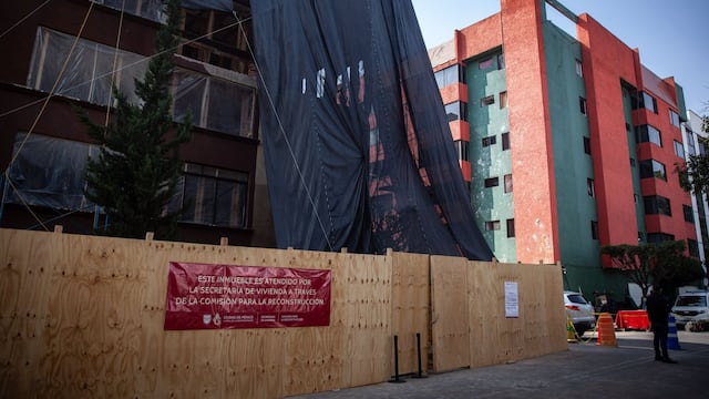 Así será la reparación del edificio afectado por explosión en Paseos de Taxqueña