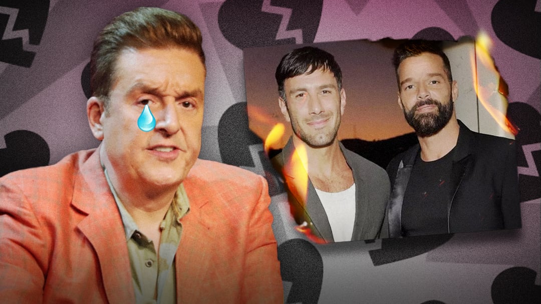 A Daniel Bisogno le duele el divorcio de Ricky Martin y Jwan Yosef; así lo confiesa en Ventaneando
