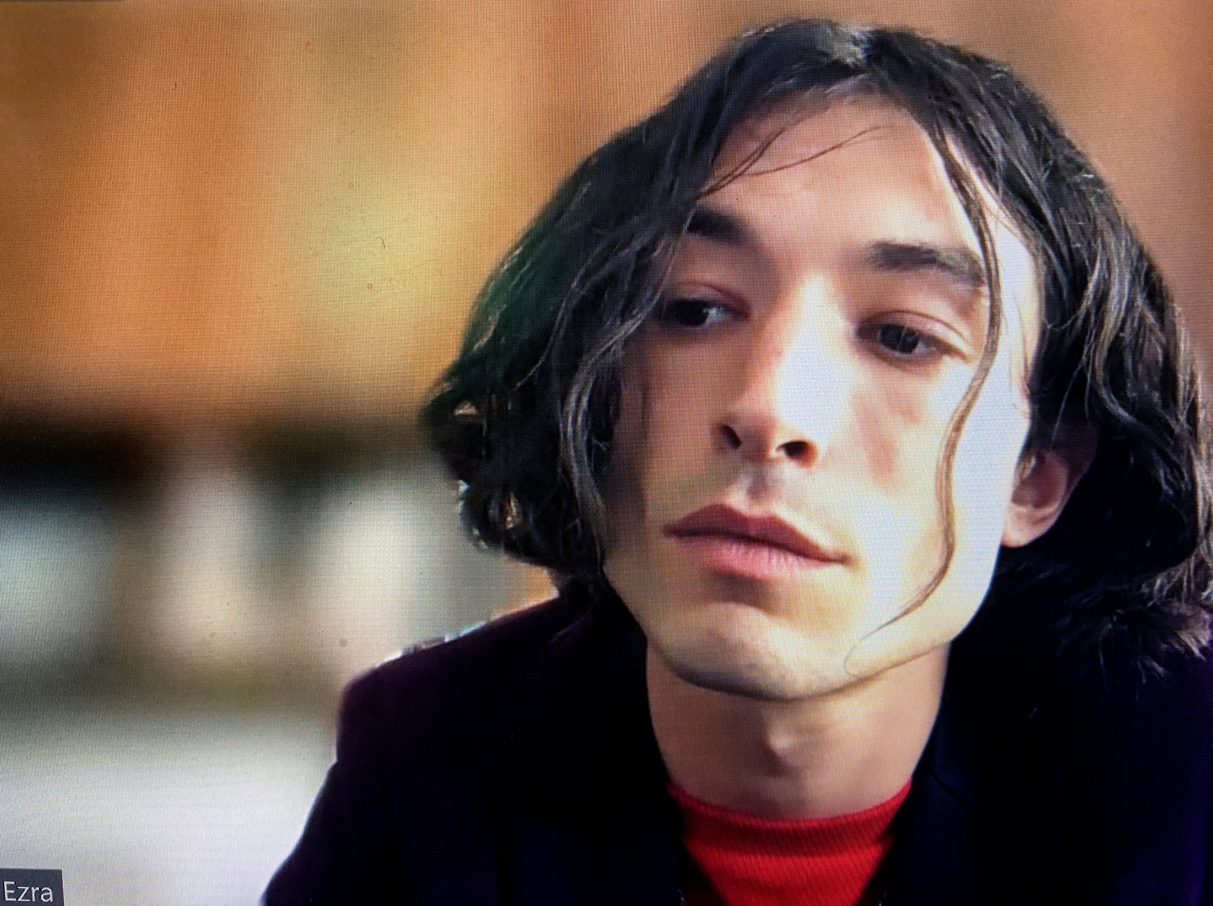 Ezra Miller compareció ante un juez vía Zoom
