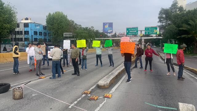 Vecinos de La Raza se manifiestan contra migrantes