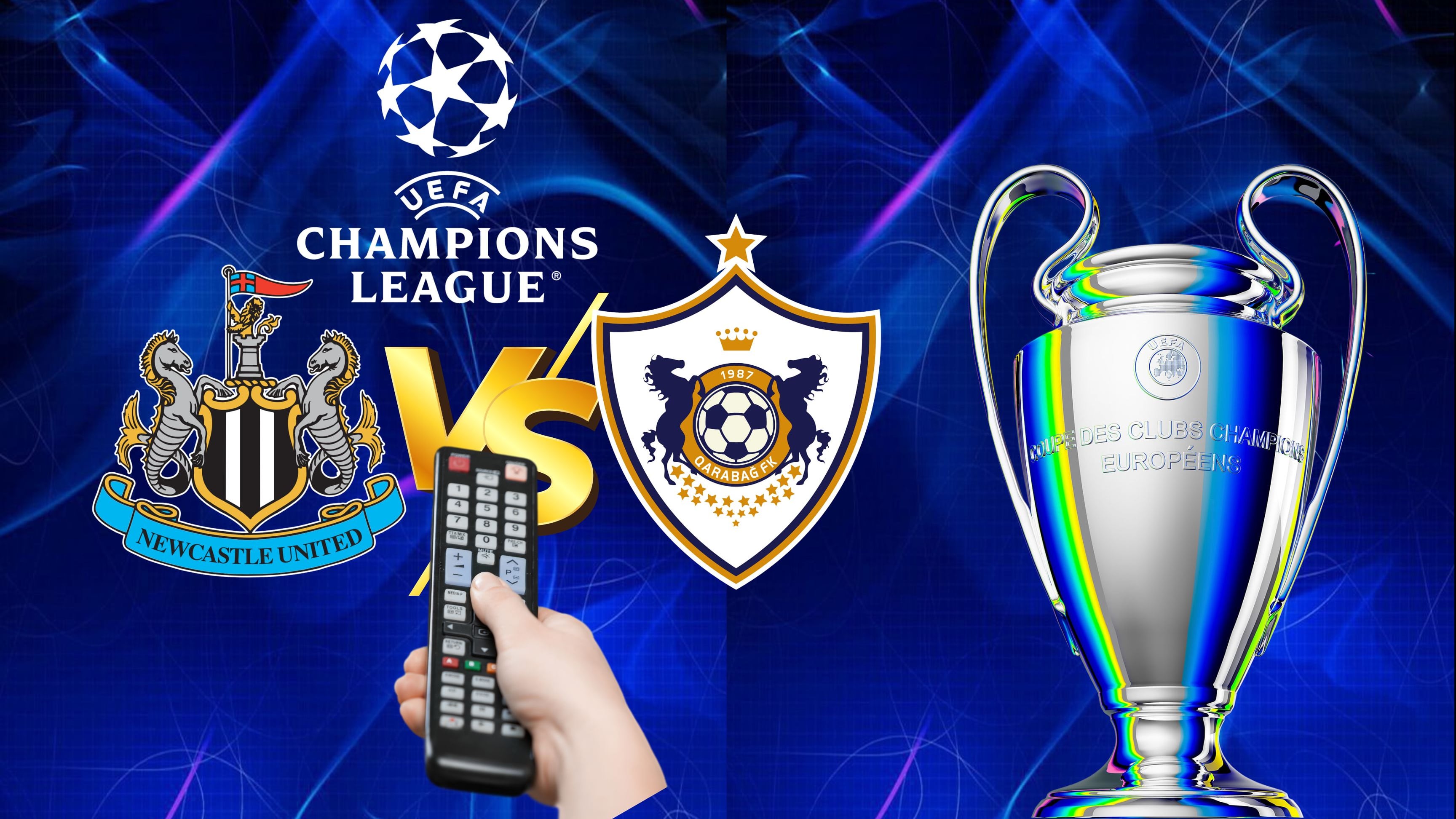 Newcastle vs Qarabag: ¿Cuándo y dónde ver la vuelta de playoffs de la Champions League?