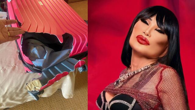 Lyn May acusa que en la aerolínea mexicana Aeroméxico no sólo le destrozaron la maleta, sino que también robaron sus joyas.