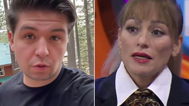 Fofo Márquez con su víctima, Edith.