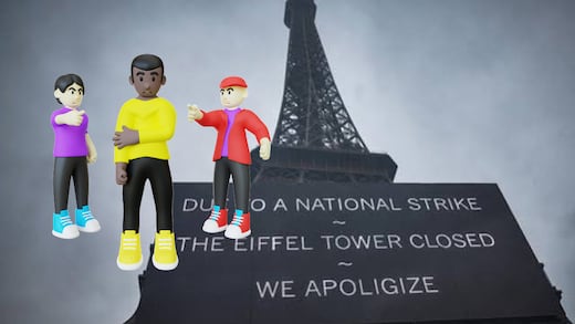 Torre Eiffel cierra por huelga tras denuncia de discriminación contra trabajadoras