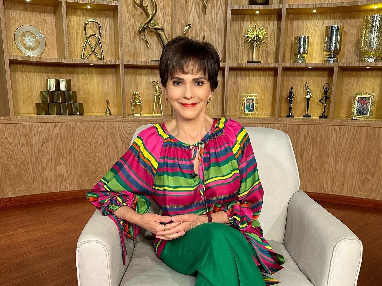Pati Chapoy, conductora de Ventaneando.