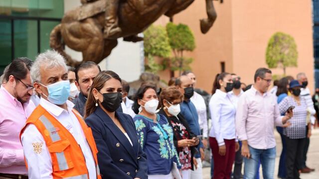 Evelyn Salgado participa en Macro Simulacro Nacional 2022 en Guerrero