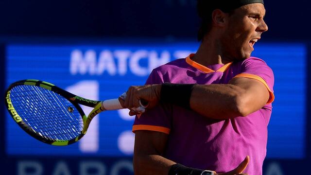 Rafa Nadal batió a su rival con gran juego.