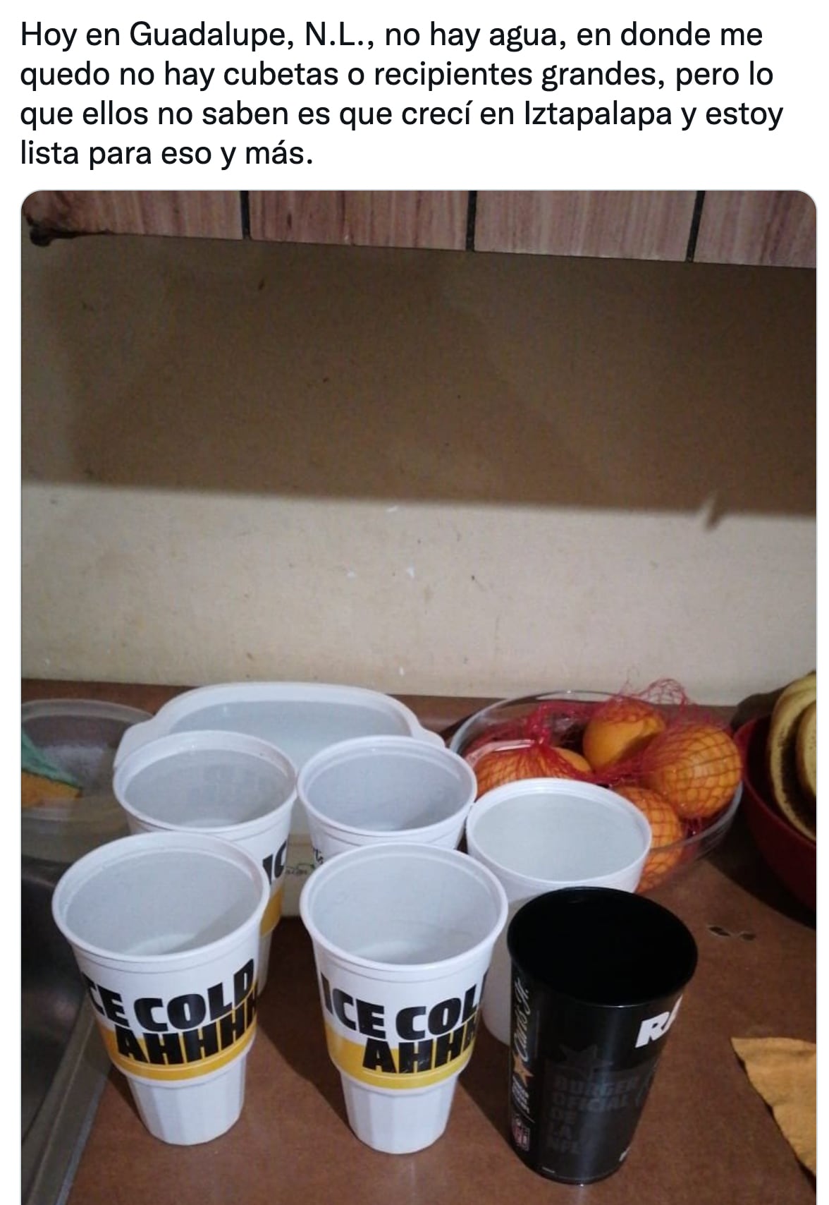 Escasez de agua en Nuevo León