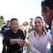 Julio Menchaca y Claudia Sheinbaum refuerzan acciones en Hidalgo para apoyar a familias afectadas por lluvias