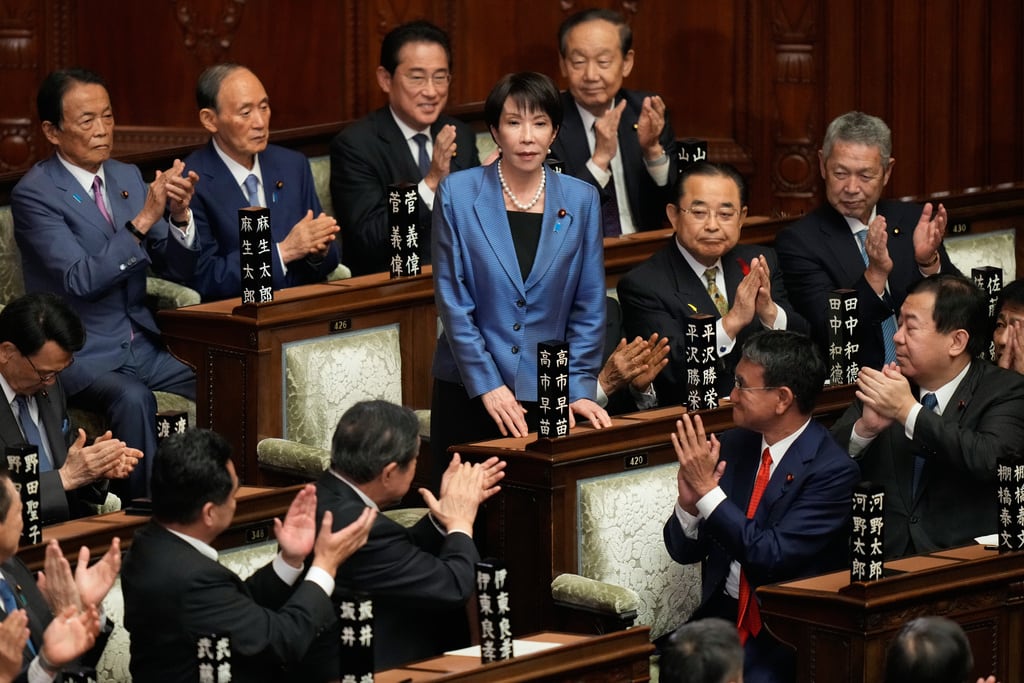 Sanae Takaichi se convierte en la primer mujer electa como primer ministra de Japón