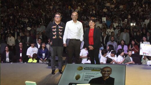 Venki Ramakrishnan visita la BUAP para hablar sobre ciencia, envejecimiento y ribosomas