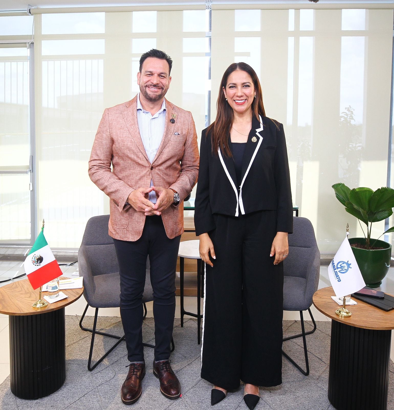 Libia Dennise García y Luis Ernesto Rojas