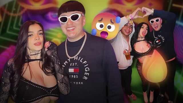 Karely Ruiz y Dani Flow juntos y sonrientes disfrutando de EDC 2024