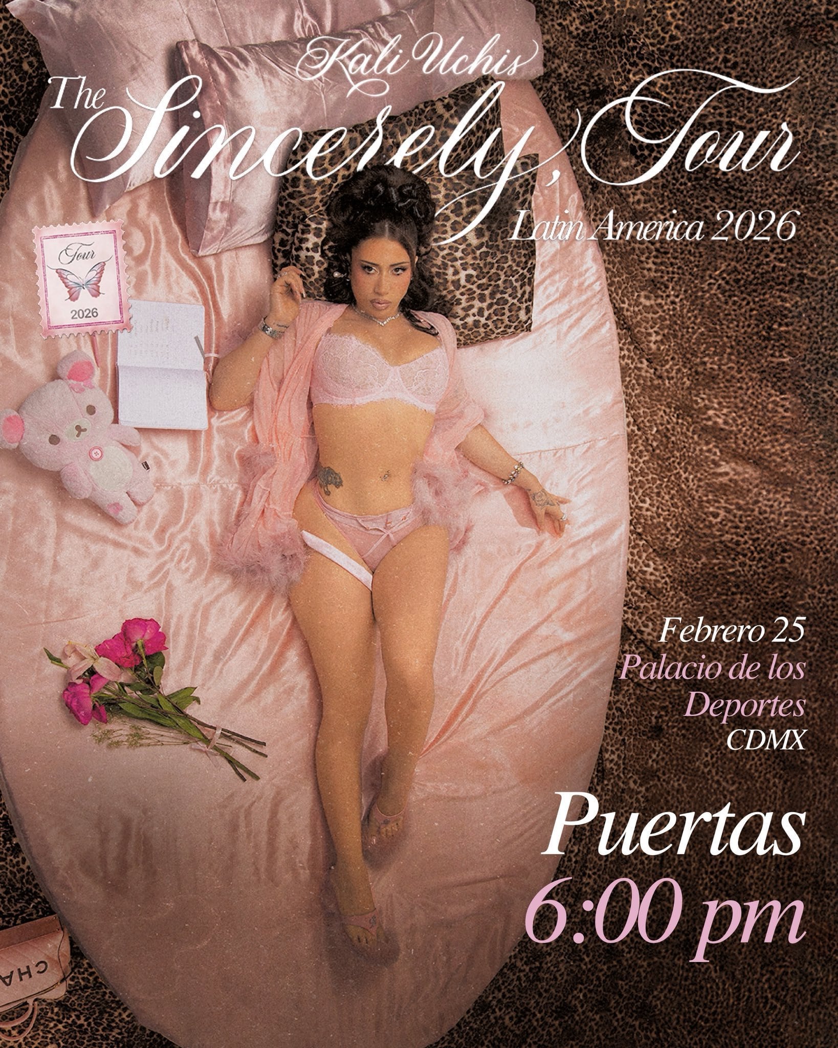 Concierto de Kali Uchis en Palacio de los Deportes