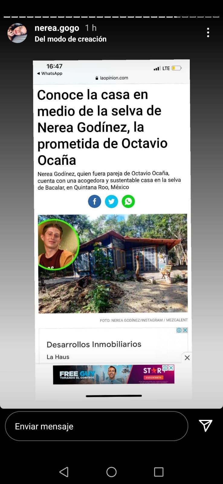 Historia de Instagram