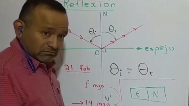 profesor por rechazar la pandemia