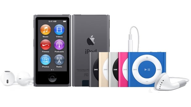 iPod Nano y Shuffle