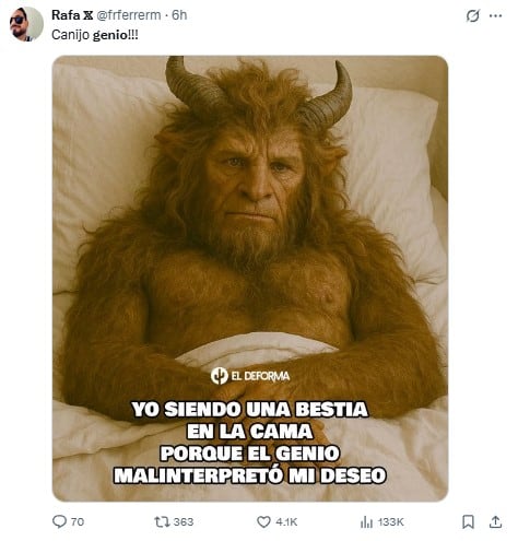 Memes del genio malinterpretó mi deseo