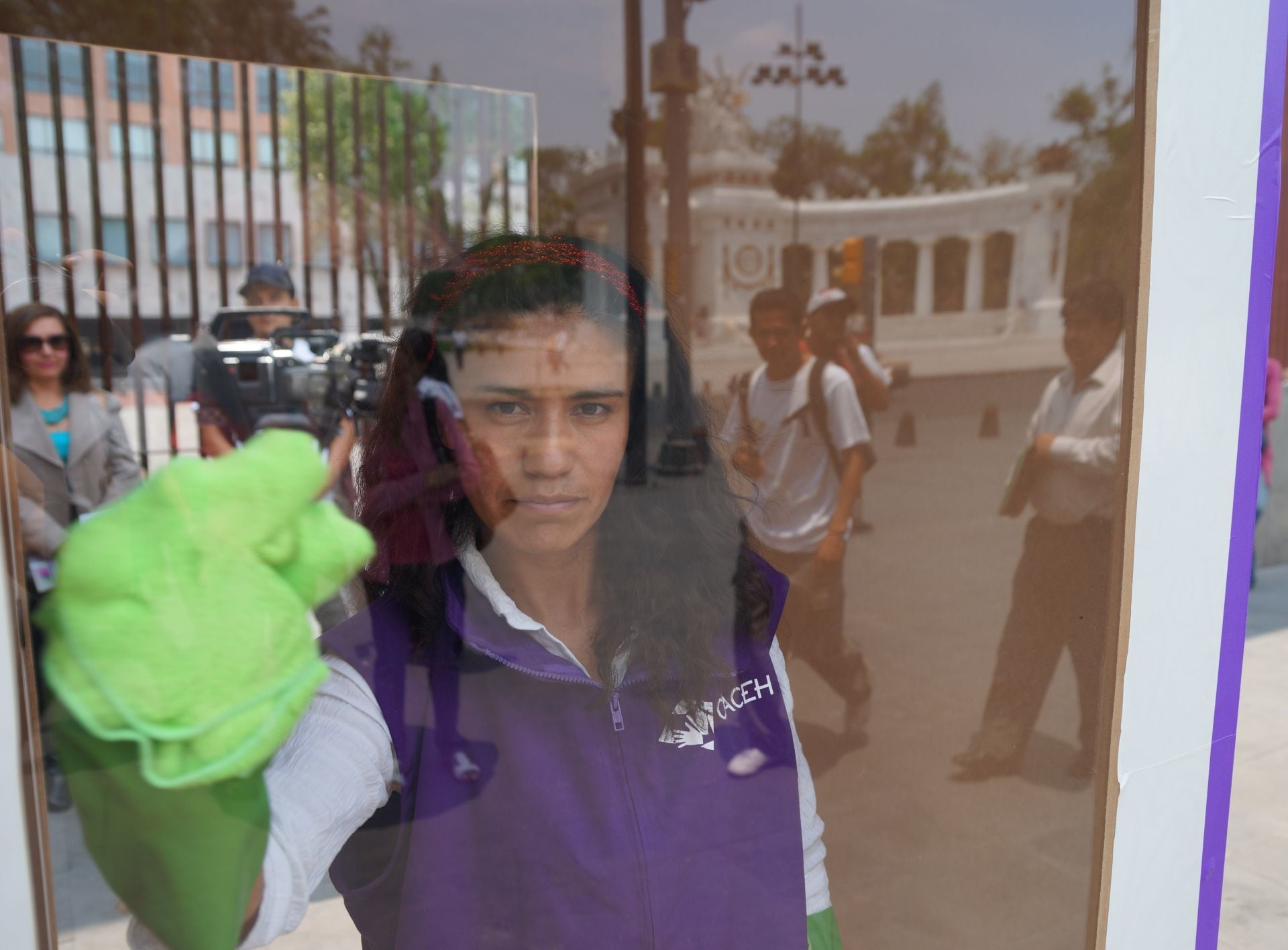 Representación de trabajadora del hogar