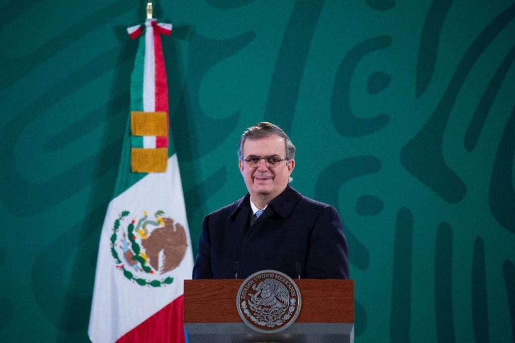 Marcelo Ebrard en la mañanera