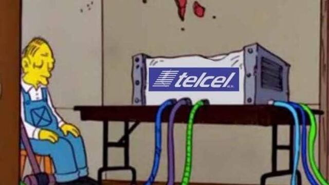 Memes sobre la caída de Telcel