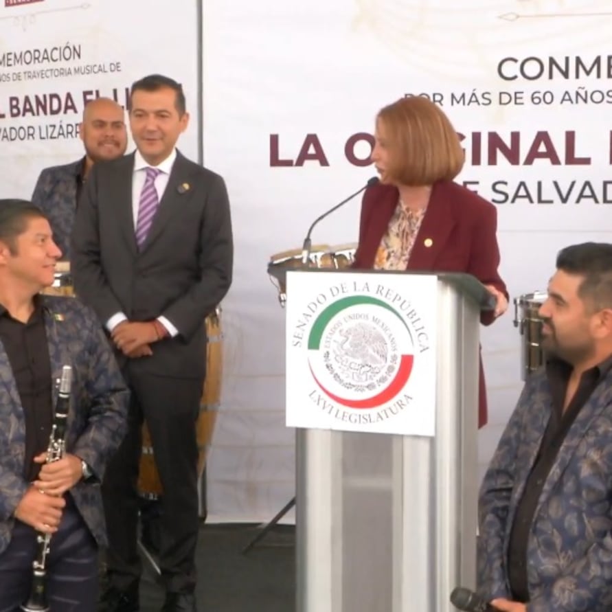 Senado homenajea a La Original Banda El Limón por sus 60 años