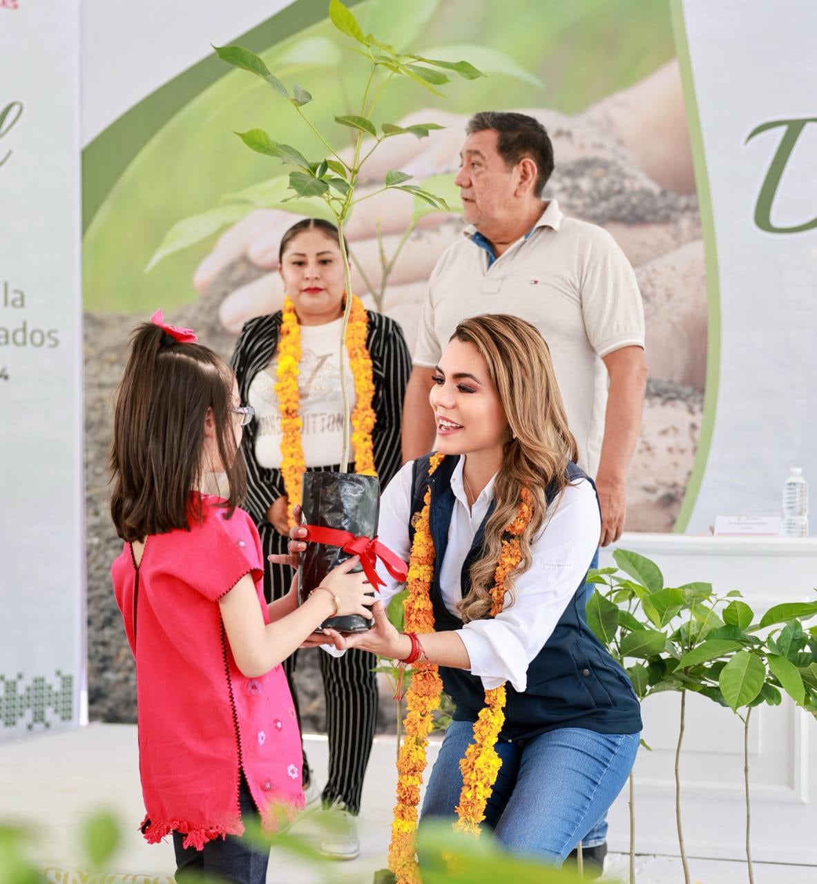 Evelyn Salgado presume acciones en Guerrero contra el cambio climático