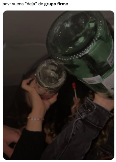 Memes concierto de Grupo Firme