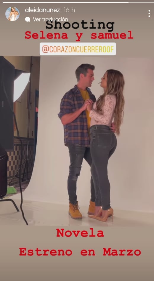 Aleida Núñez y Christian de la Campa.