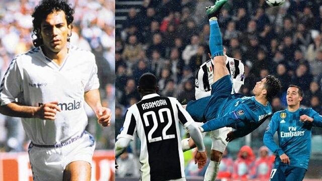 La chilena de CR7 hizo recordar al 'Señor Gol' de Hugo Sánchez