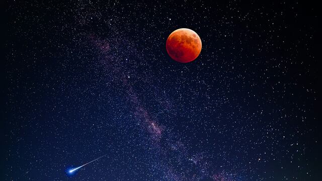 Estos son los efectos del eclipse lunar del 25 de marzo de 2024