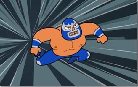 Blue Demon Jr. en Mucha Lucha