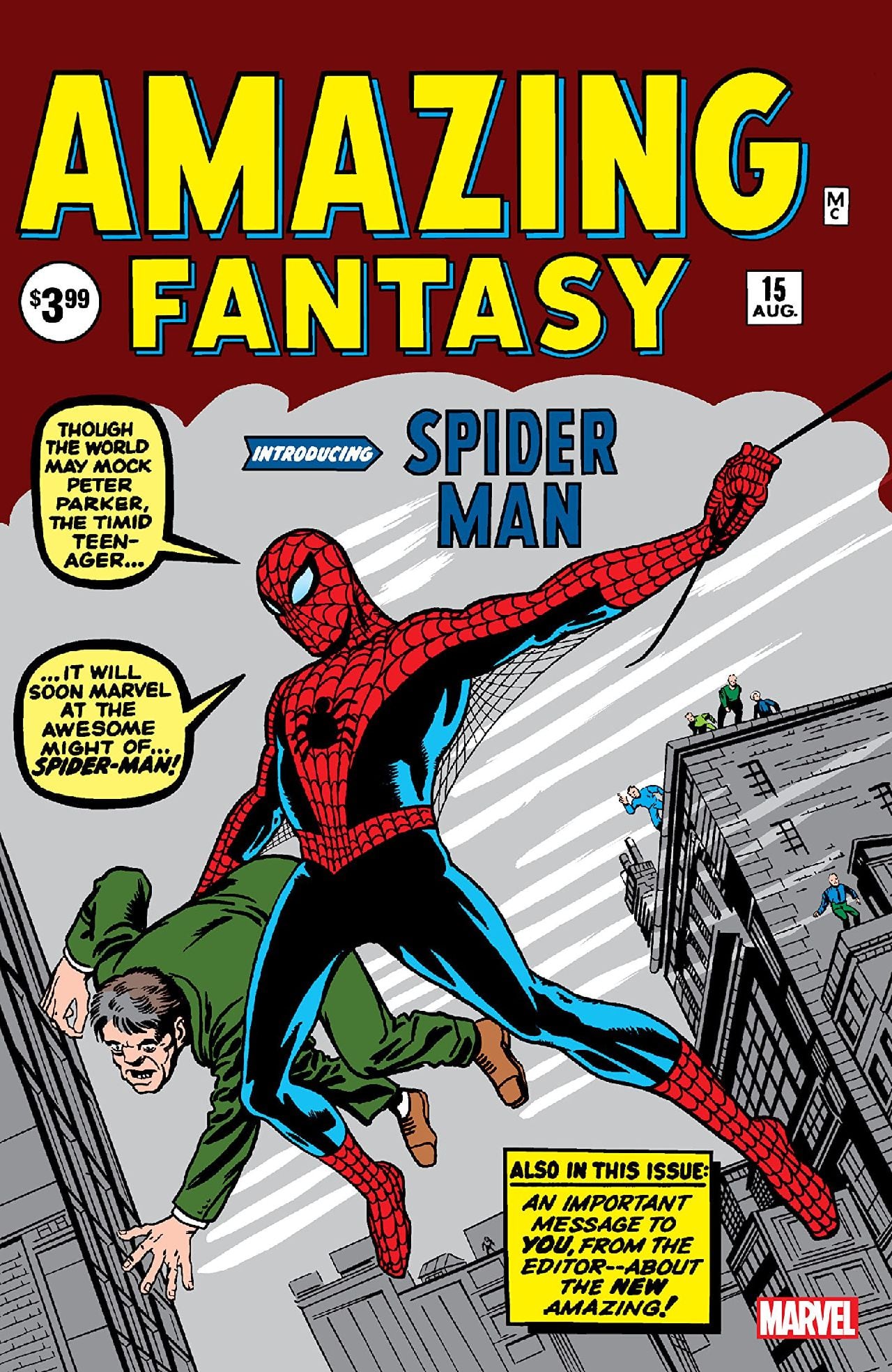 Spider-Man en 'Amazing Fantasy #15'