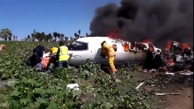 Labores de rescate.