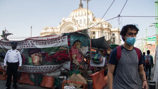 Los Triquis fueron reubicados en un predio de Valle Gómez.
